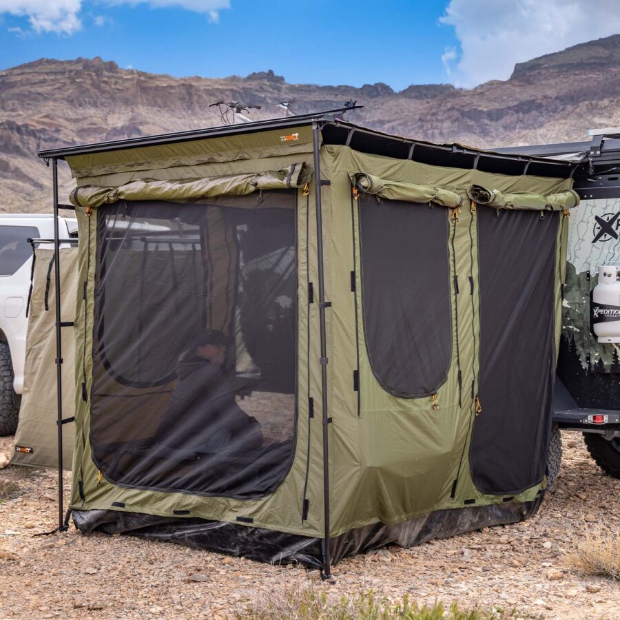 Fonello 90" Awning Room – Enclosed Shelter Panel for Side Awnings - Image 7