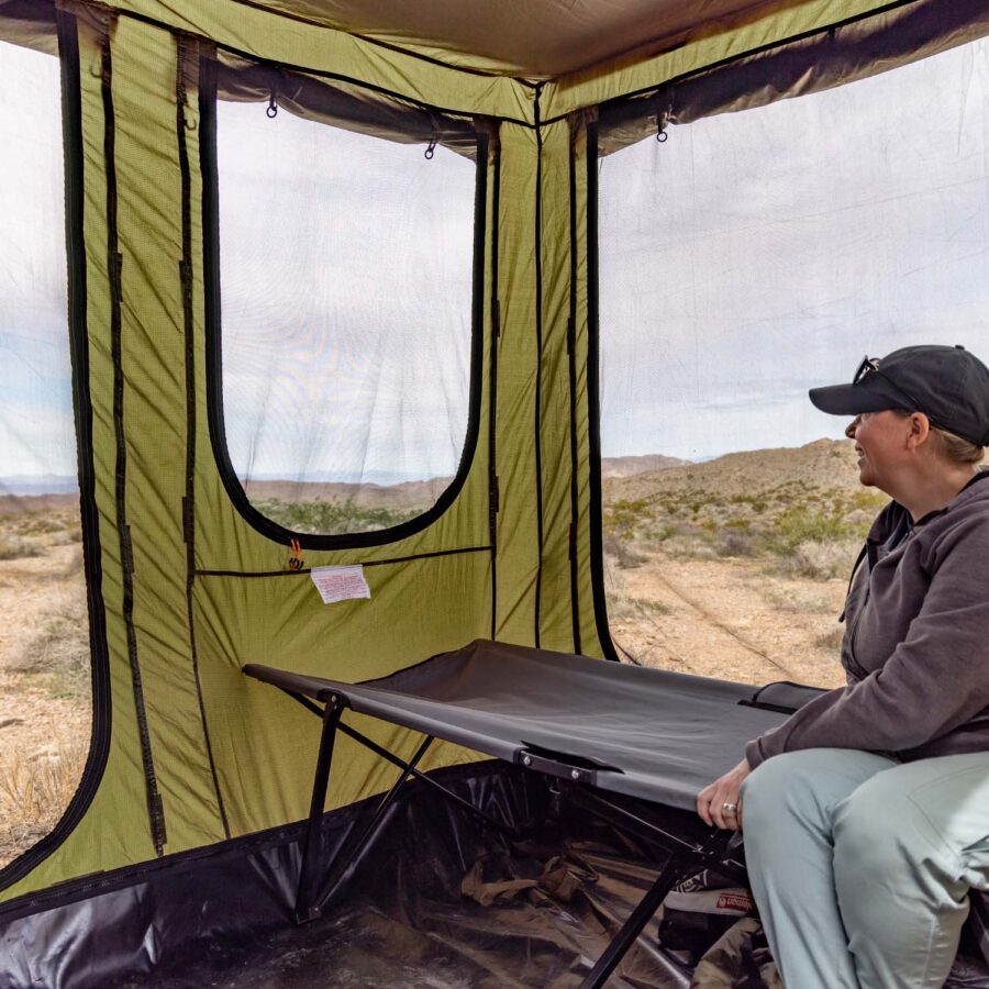 Fonello 90" Awning Room – Enclosed Shelter Panel for Side Awnings - Image 9