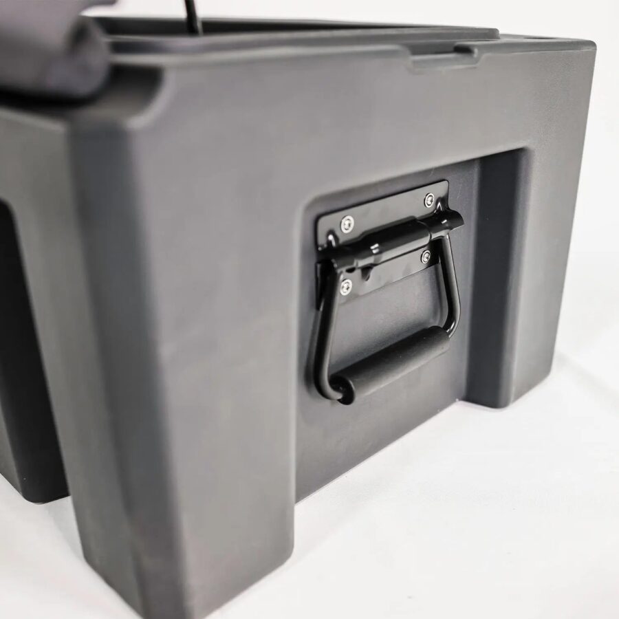 Fonello 50L Compact Gear Storage Box – Heavy-Duty Grey Case - Image 10