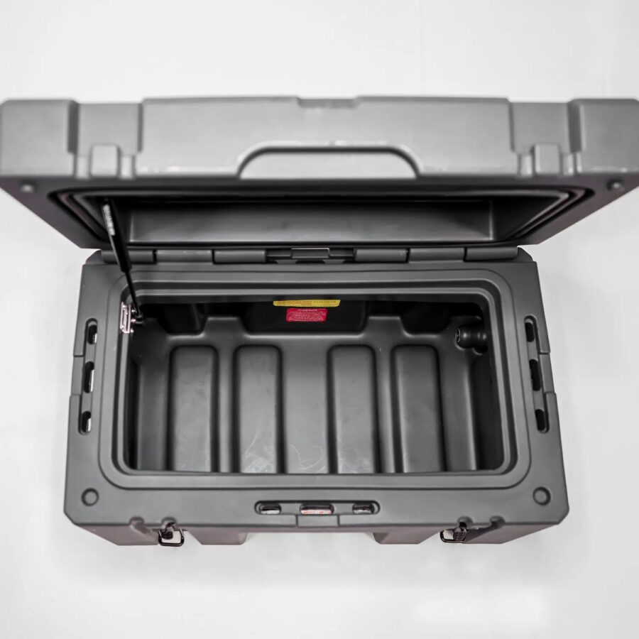 Fonello 50L Compact Gear Storage Box – Heavy-Duty Grey Case - Image 14