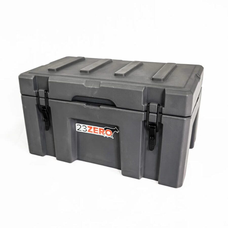 Fonello 50L Compact Gear Storage Box – Heavy-Duty Grey Case - Image 4