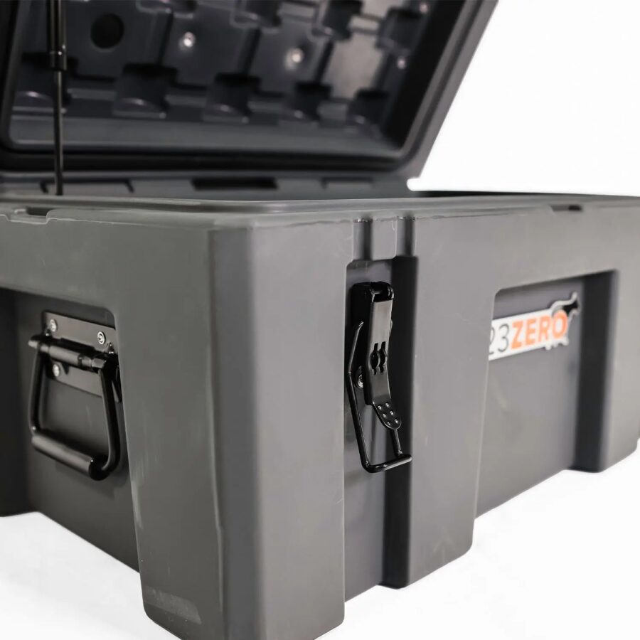 Fonello 70L Rugged Storage Box – Heavy-Duty Grey Gear Case - Image 11