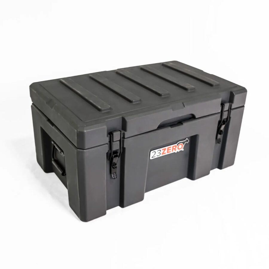 Fonello 70L Rugged Storage Box – Heavy-Duty Grey Gear Case - Image 4