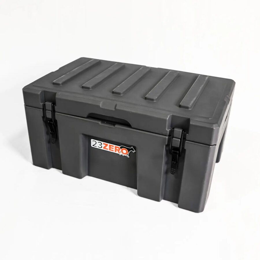 Fonello 70L Rugged Storage Box – Heavy-Duty Grey Gear Case - Image 6