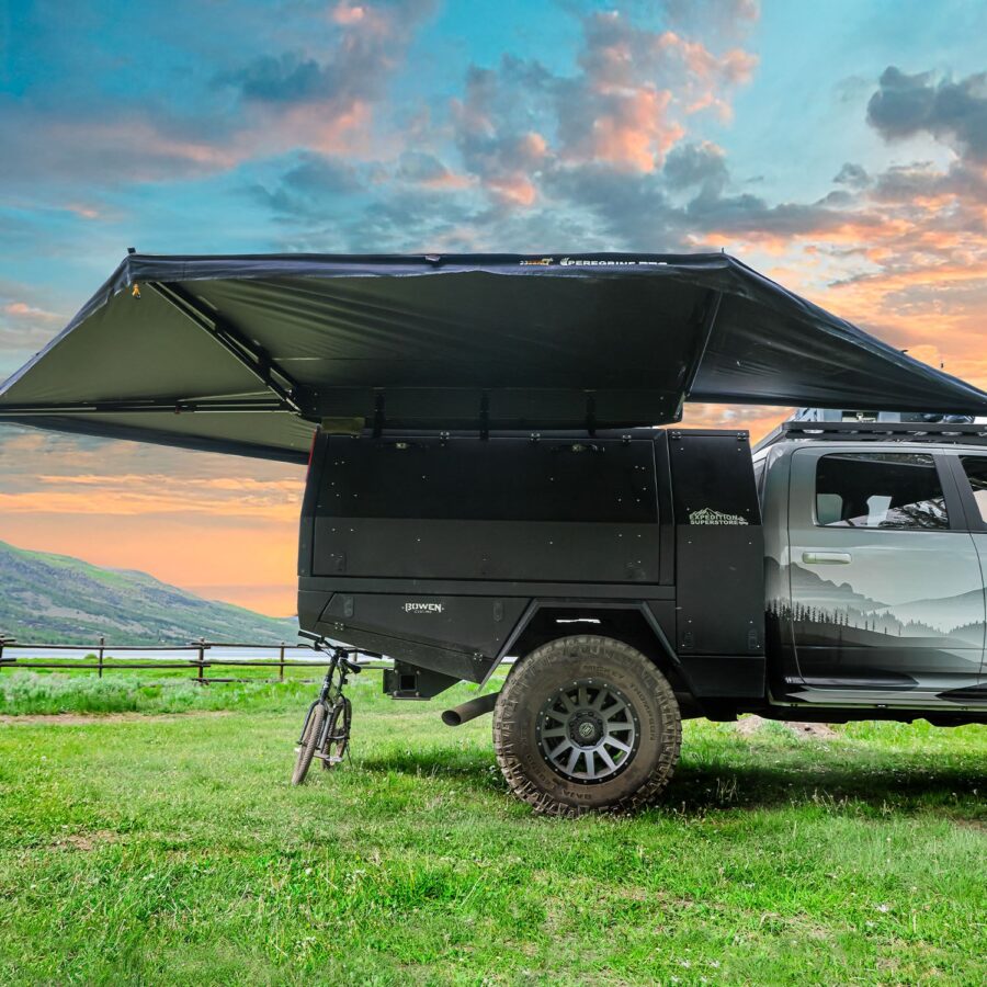 Fonello 270° Left Awning with 1.0 Privacy Wall – All-Weather Camping Kit - Image 9