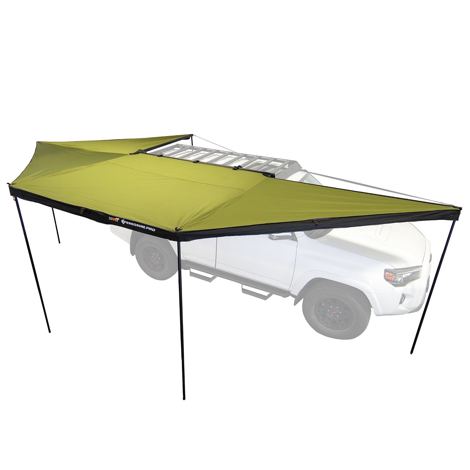 Fonello 270° Left-Side Awning – PRO 5 Setup with Heavy-Duty Bracket Kit - Image 2