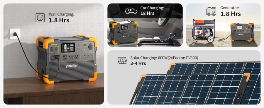 Fonello E1500LFP Portable Power Station – 2200W, 1536Wh Expandable Battery - Image 11