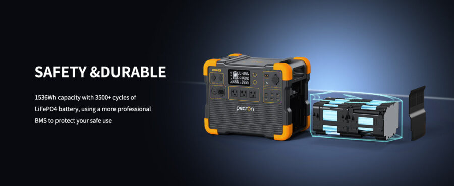 Fonello E1500LFP Portable Power Station – 2200W, 1536Wh Expandable Battery - Image 12