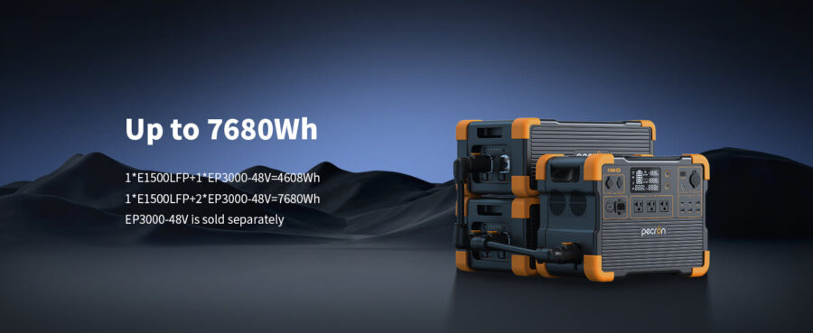 Fonello E1500LFP Portable Power Station – 2200W, 1536Wh Expandable Battery - Image 16
