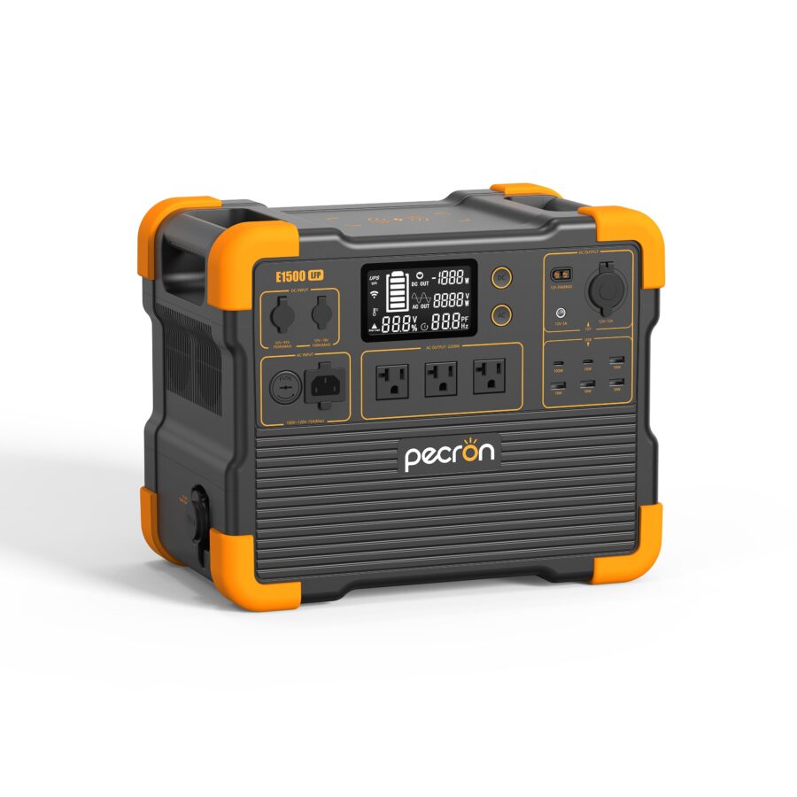 Fonello E1500LFP Portable Power Station – 2200W, 1536Wh Expandable Battery