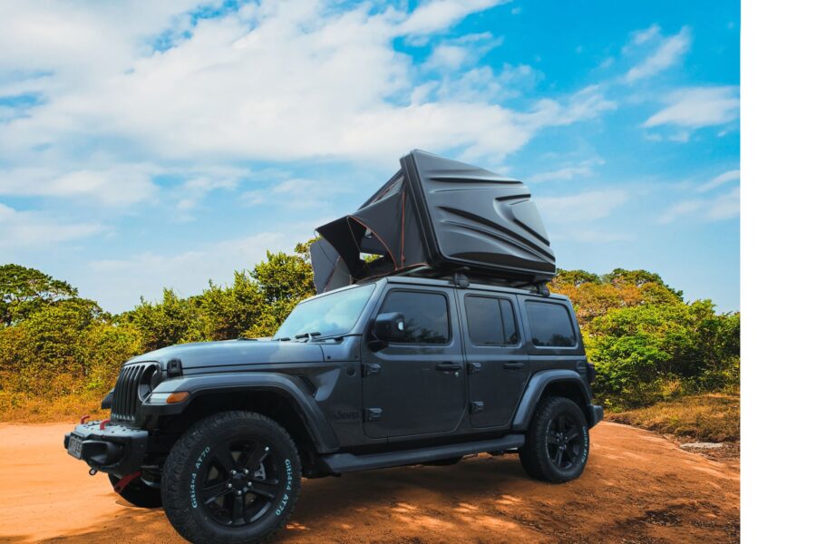 Fonello Pioneer Series Hard Shell Fold-Out Rooftop Tent - Image 2