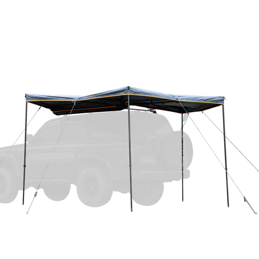 Fonello 270° Car Side Awning – Rooftop Tent Pull-Out Shelter - Image 2