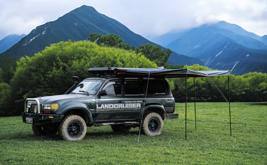 Fonello 270° Car Side Awning – Rooftop Tent Pull-Out Shelter - Image 11